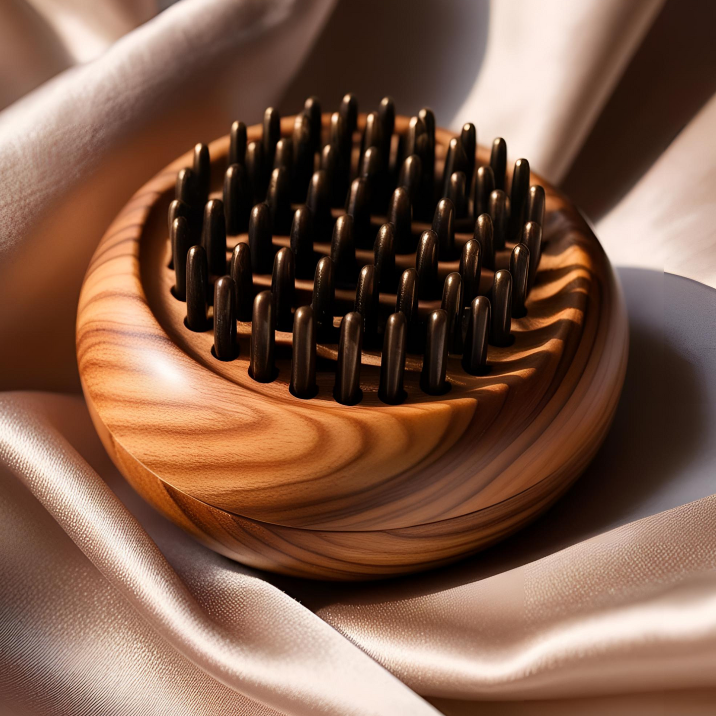 HAIRZEN Wooden - Bronze Scalp Massager