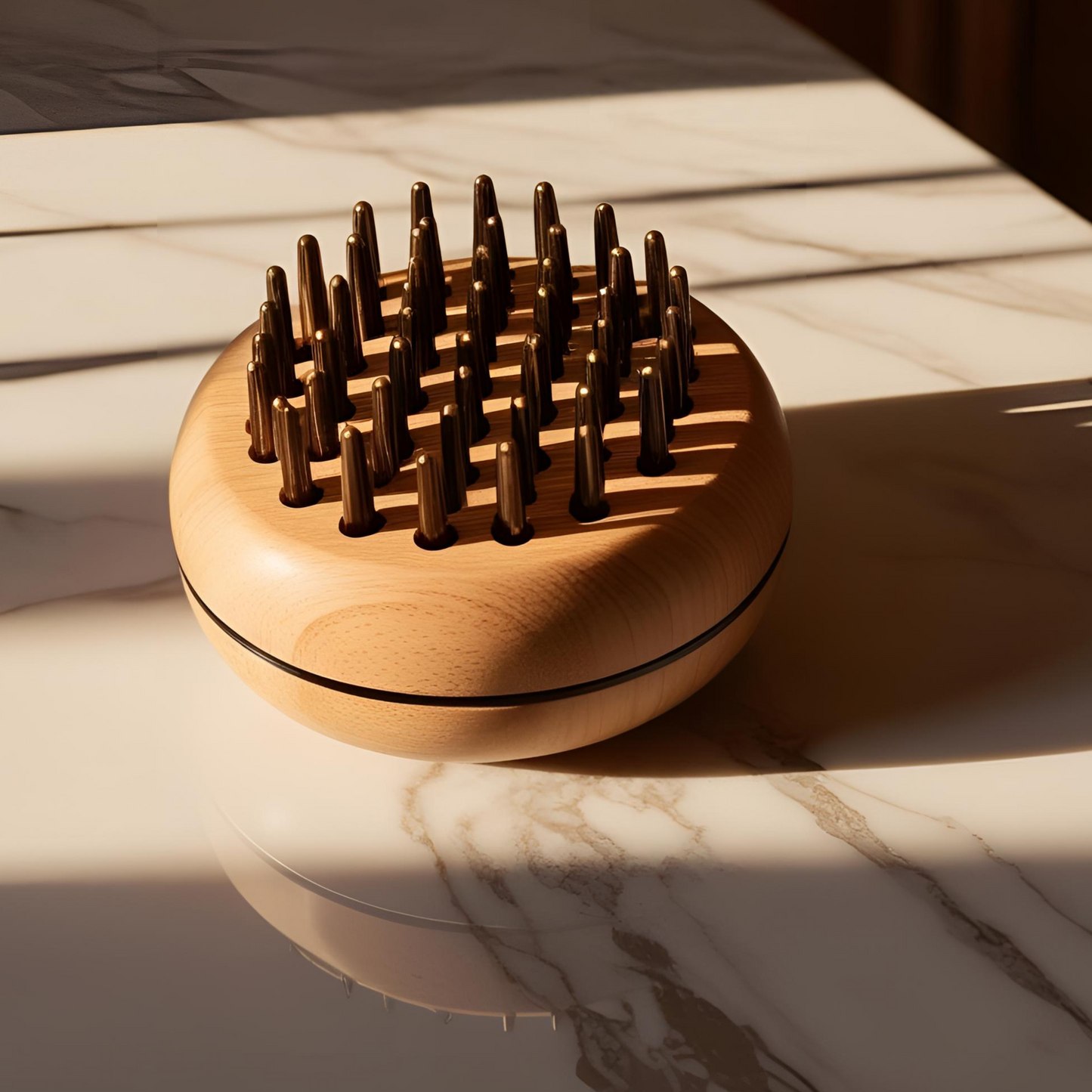 HAIRZEN Wooden - Bronze Scalp Massager