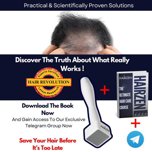 HAIRZEN Adjustable Derma Stamp + The Ultimate Hair Care Ebook + Telegram Group Membership